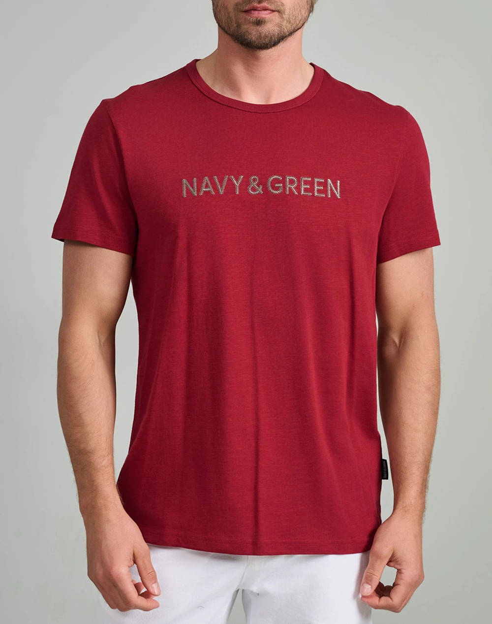 NAVY&GREEN BLUZA DECOLTEU
