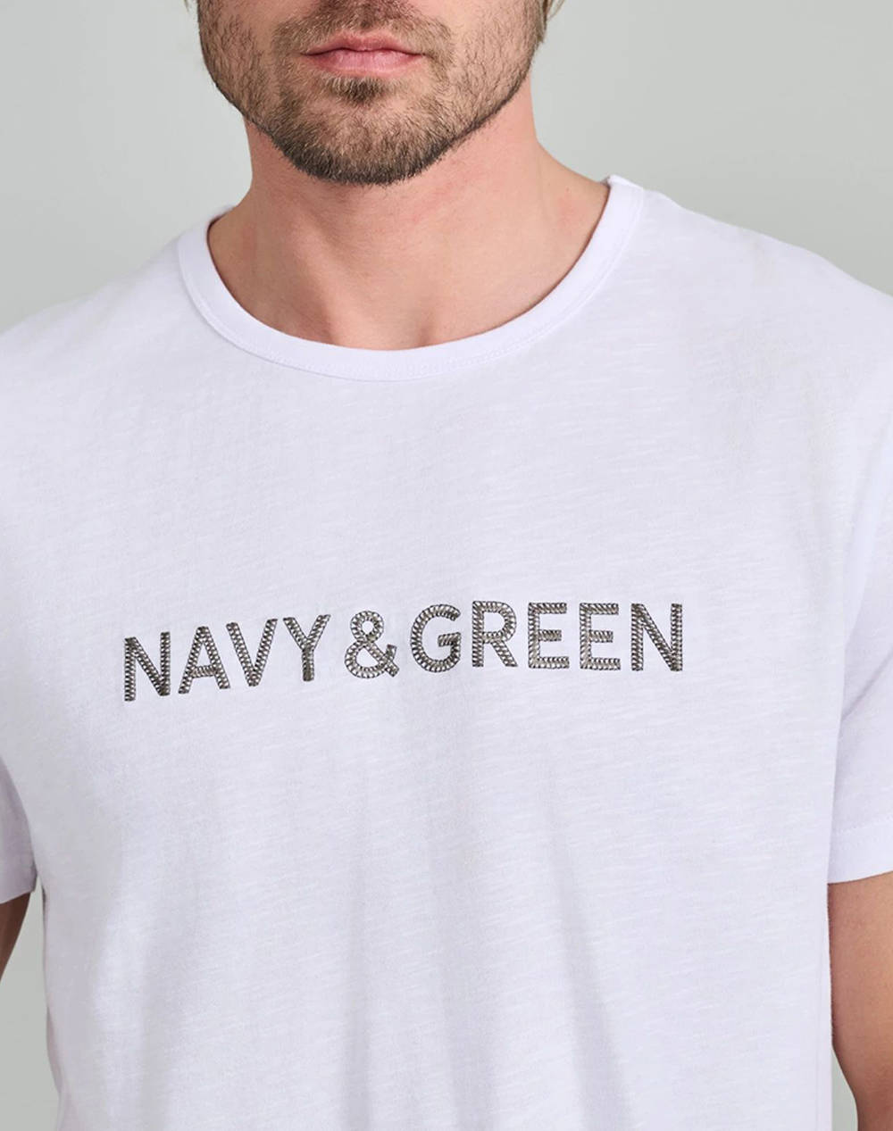 NAVY&GREEN BLUZA DECOLTEU