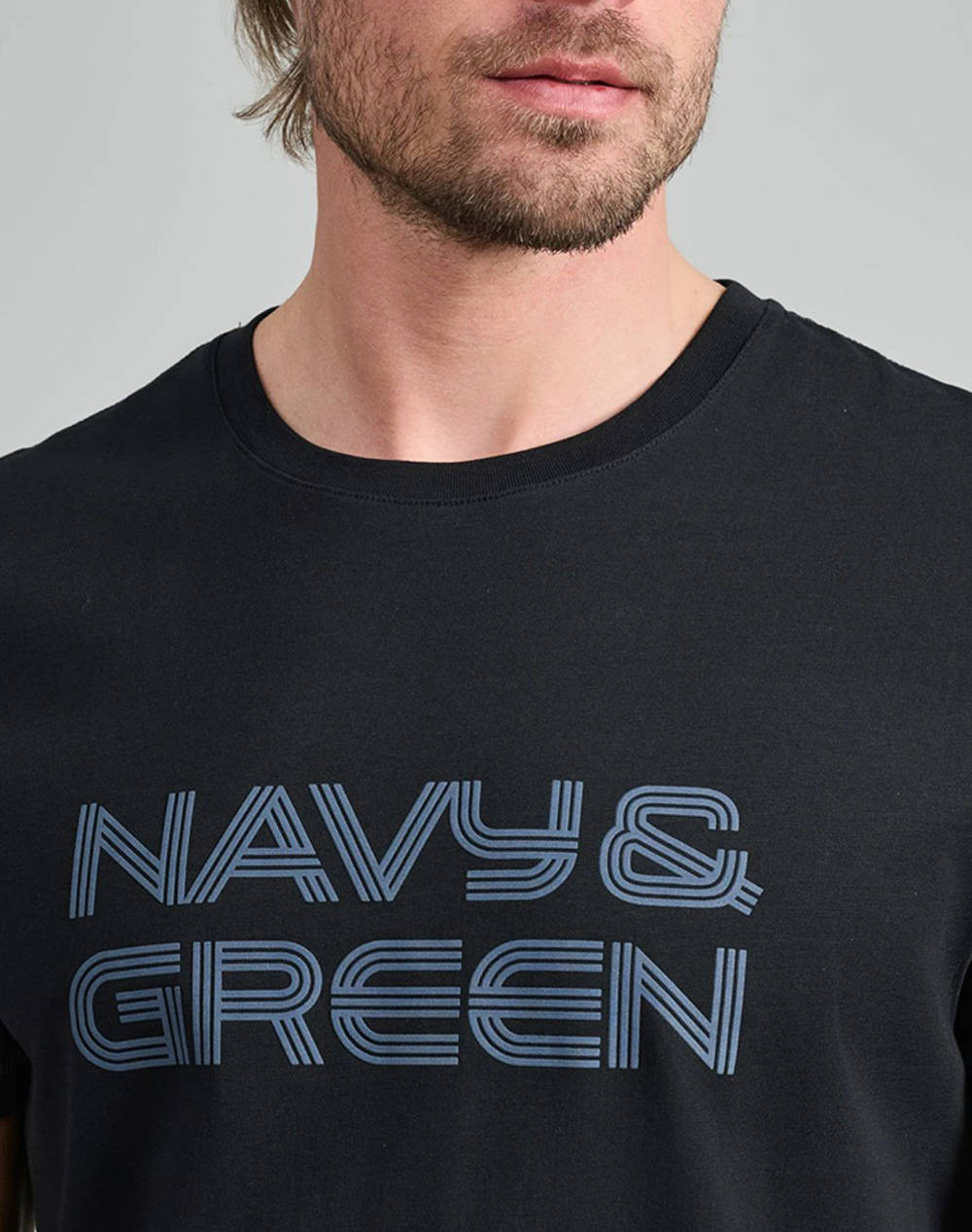 NAVY&GREEN BLUZA DECOLTEU