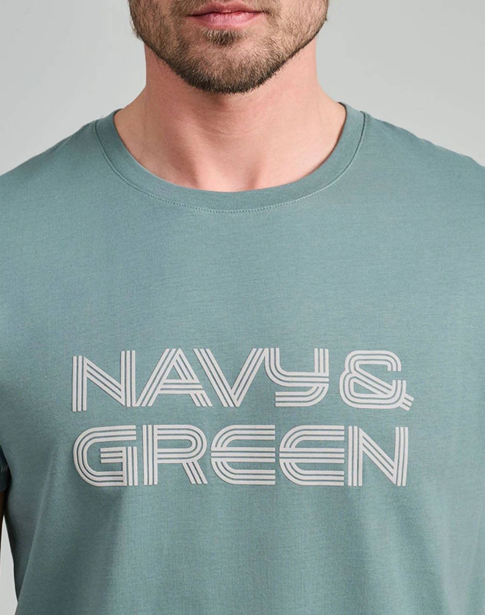 NAVY&GREEN BLUZA DECOLTEU