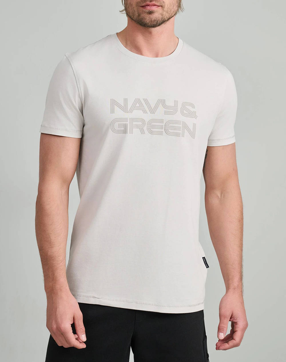 NAVY&GREEN BLUZA DECOLTEU