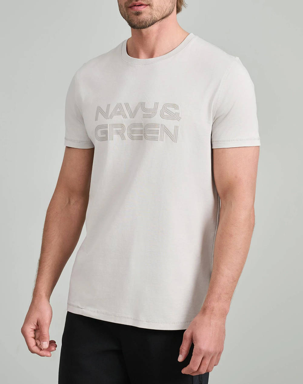NAVY&GREEN BLUZA DECOLTEU