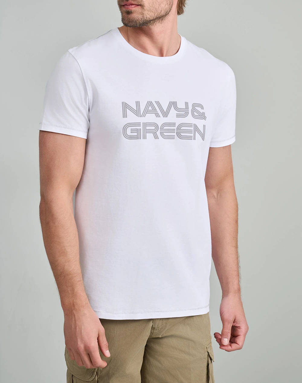 NAVY&GREEN BLUZA DECOLTEU