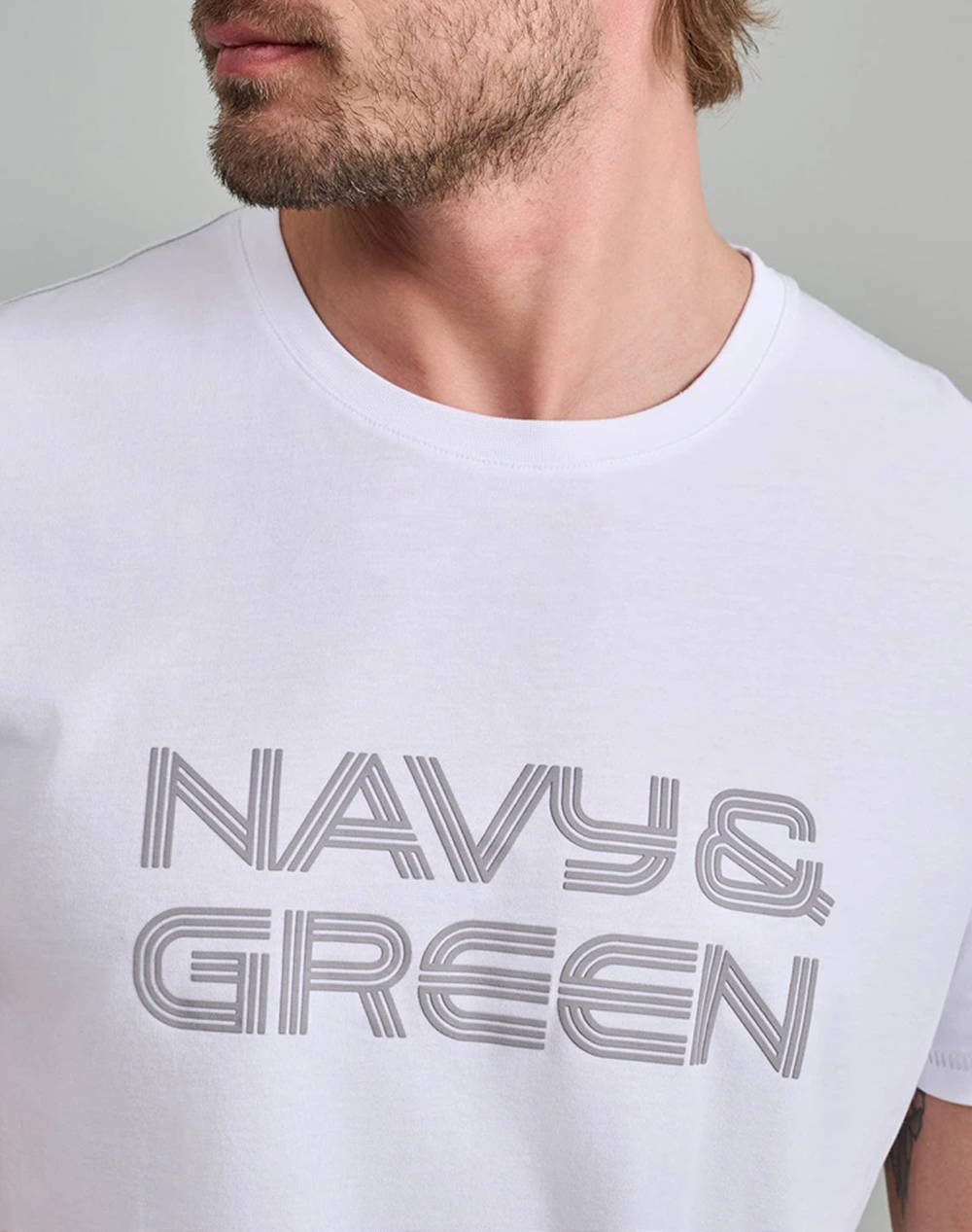 NAVY&GREEN BLUZA DECOLTEU