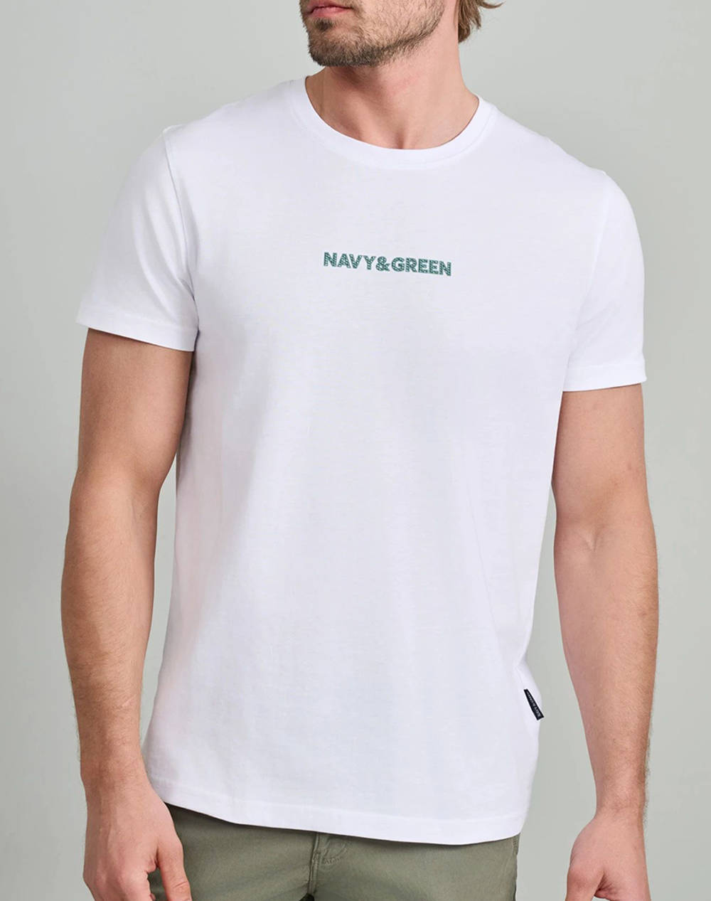 NAVY&GREEN BLUZA DECOLTEU