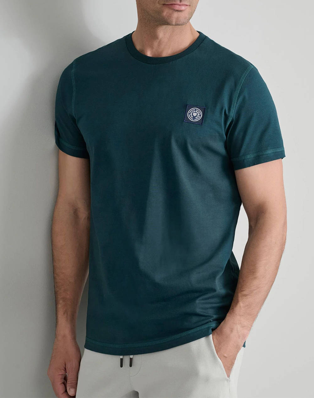 NAVY&GREEN BLUZA DECOLTEU