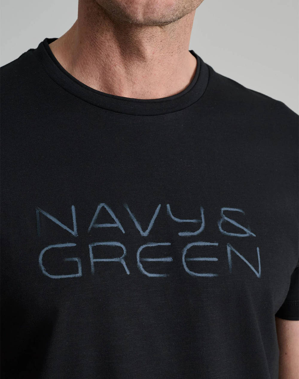 NAVY&GREEN BLUZA DECOLTEU