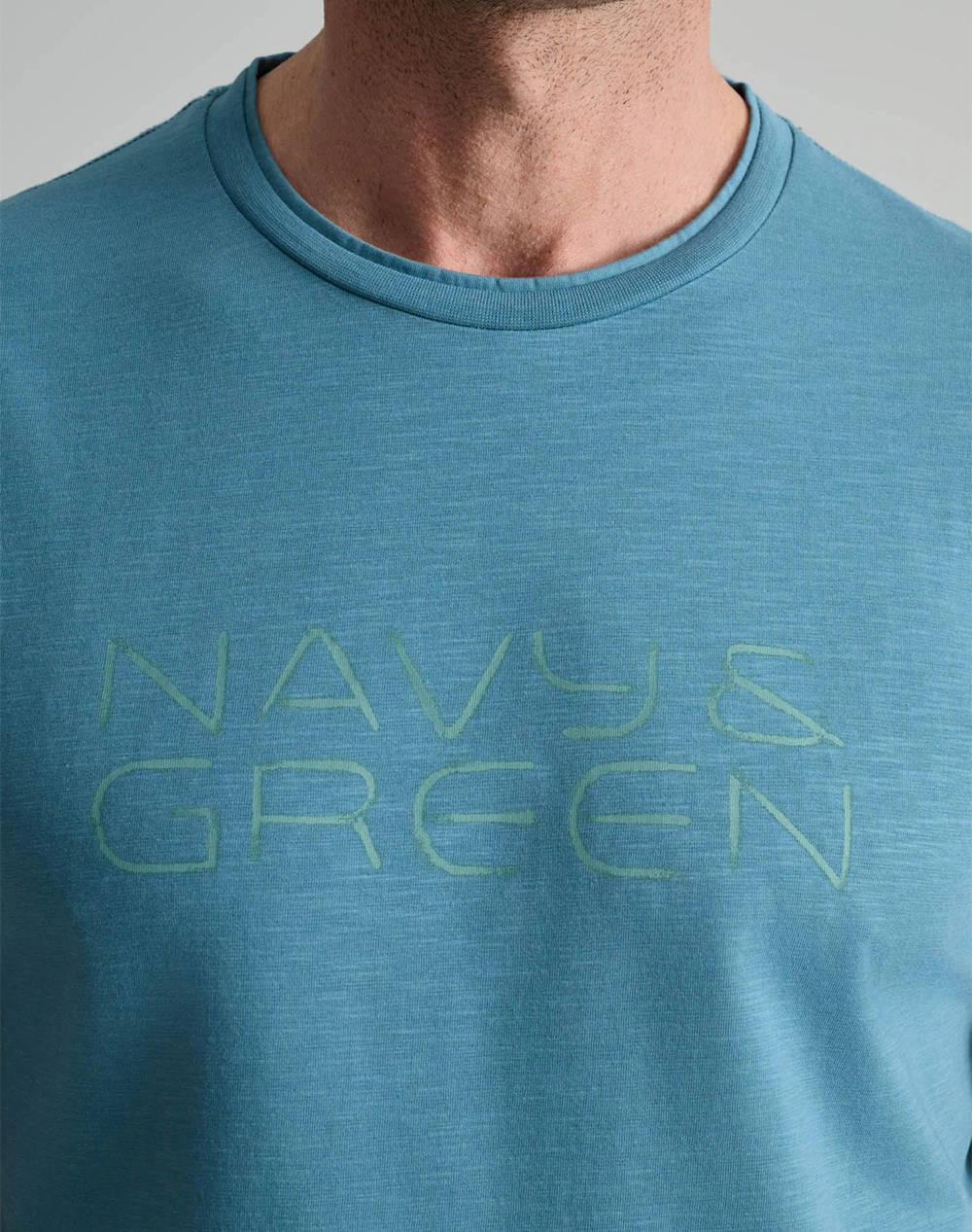 NAVY&GREEN BLUZA DECOLTEU