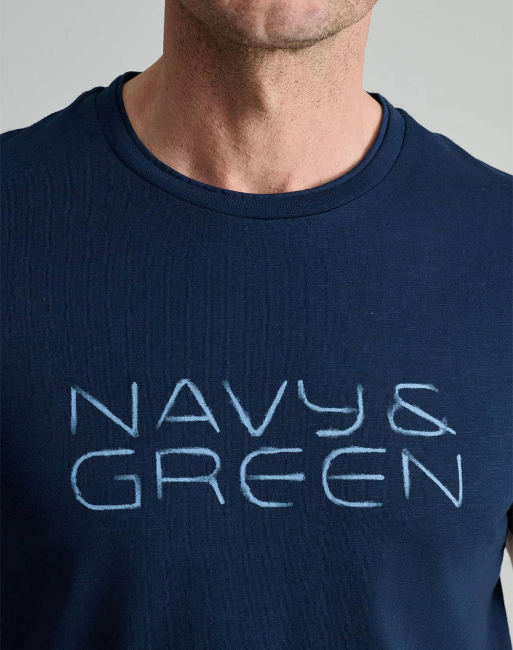 NAVY&GREEN BLUZA DECOLTEU
