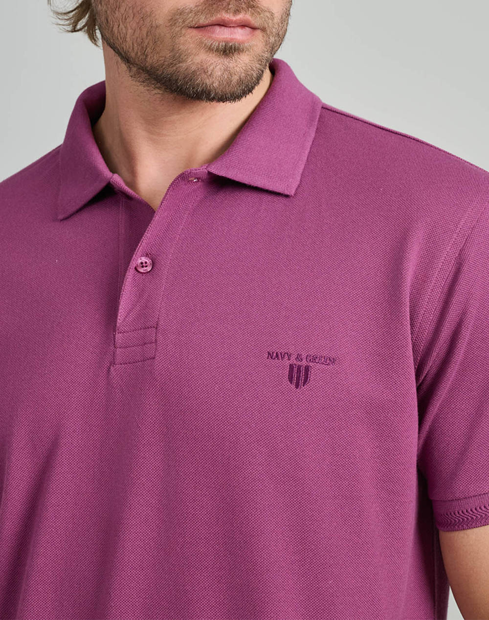 NAVY&GREEN BLUZA POLO, YOUNG LINE