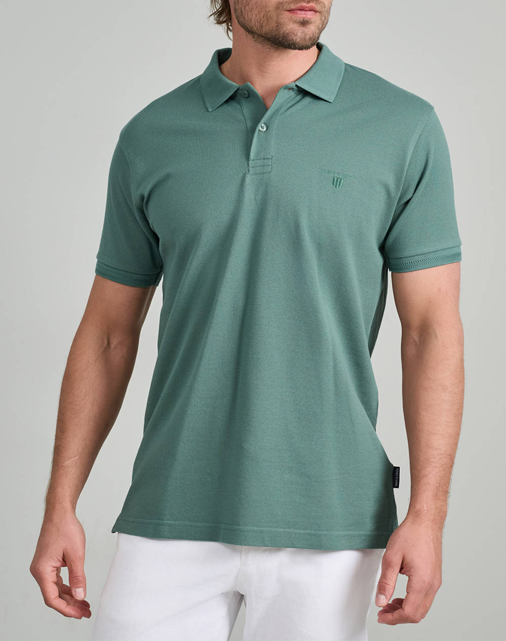 NAVY&GREEN BLUZA POLO, YOUNG LINE