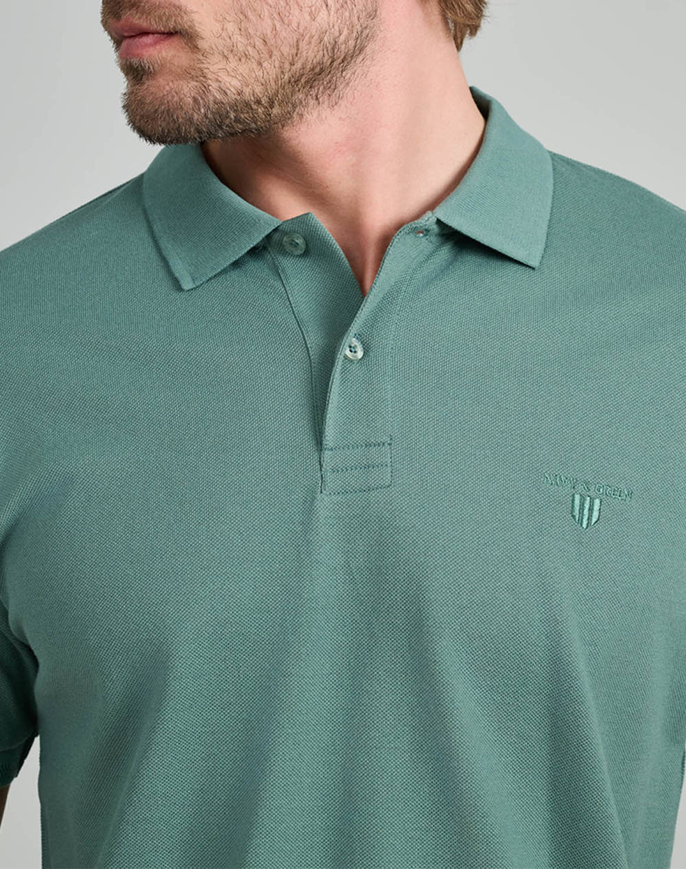 NAVY&GREEN BLUZA POLO, YOUNG LINE
