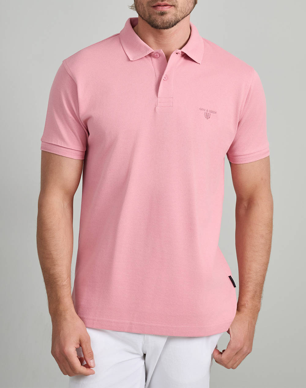 NAVY&GREEN BLUZA POLO, YOUNG LINE