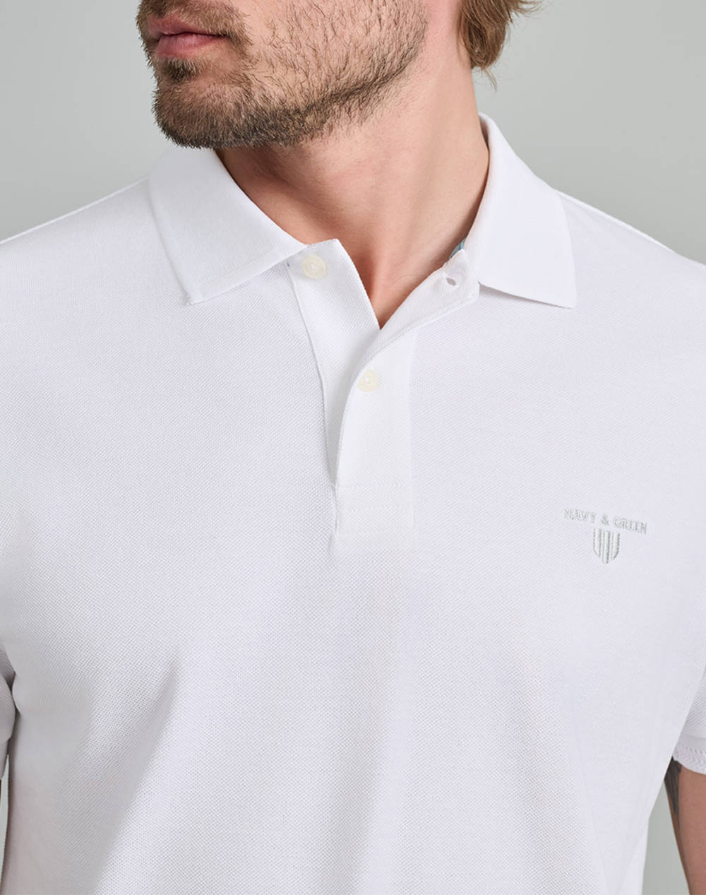 NAVY&GREEN BLUZA POLO, YOUNG LINE