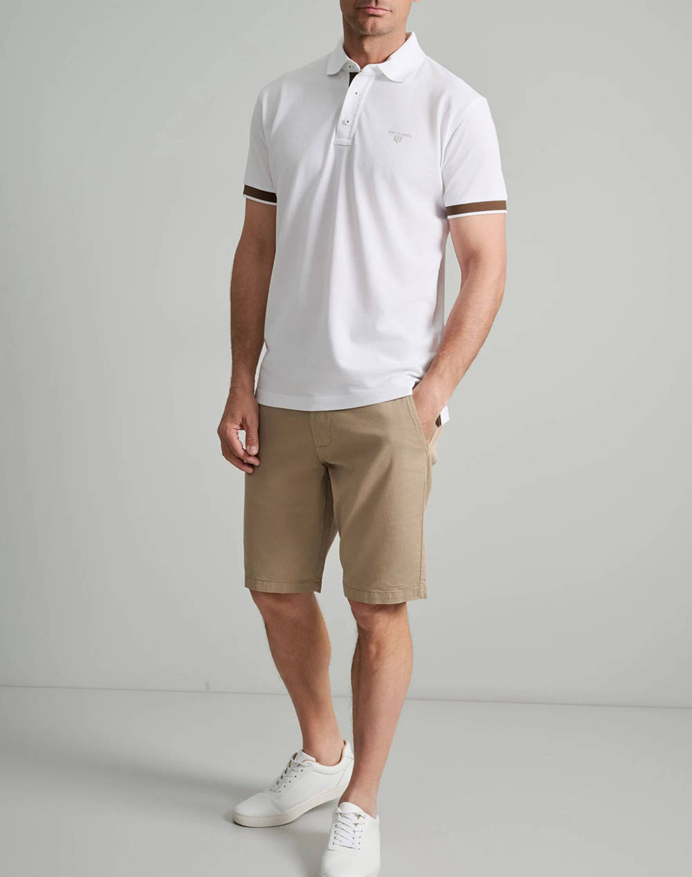 NAVY&GREEN BLUZA POLO, CUSTOM FIT