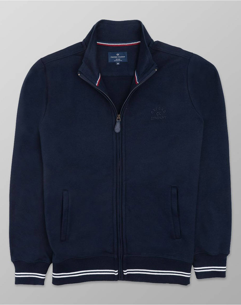 OXFORD COMPANY CARDIGAN ZIP BLUZA