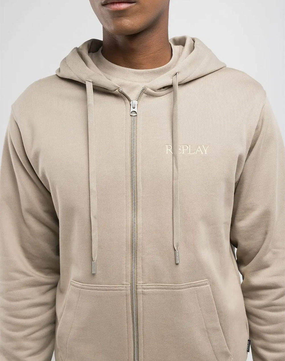 REPLAY Bluza de trening (fleece)
