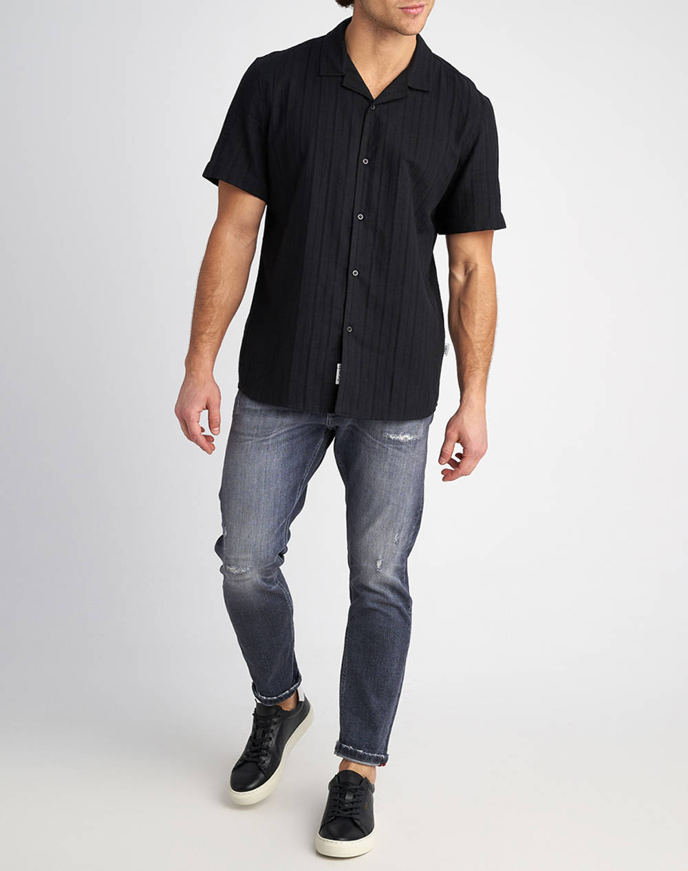 STAFF Man Shirt Ron Short Sleeve