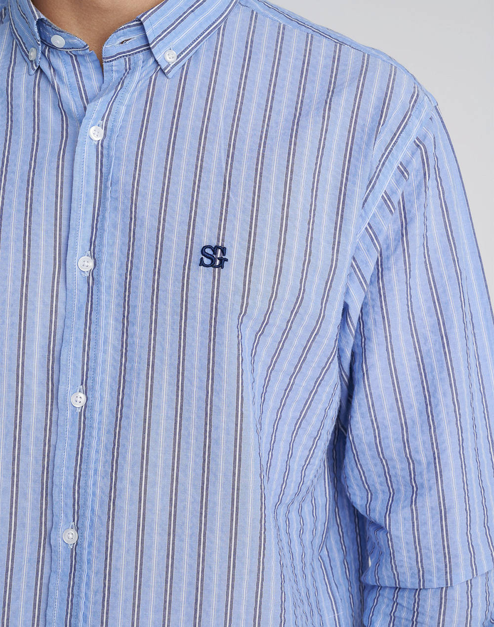 STAFF Man Shirt Lester Long Sleeve