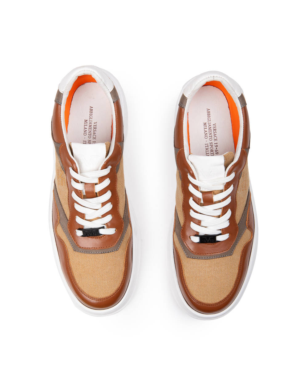 19V69 INCALTAMINTE DE BARBATI SNEAKER WAXED LEA/NUBUCK V1969
