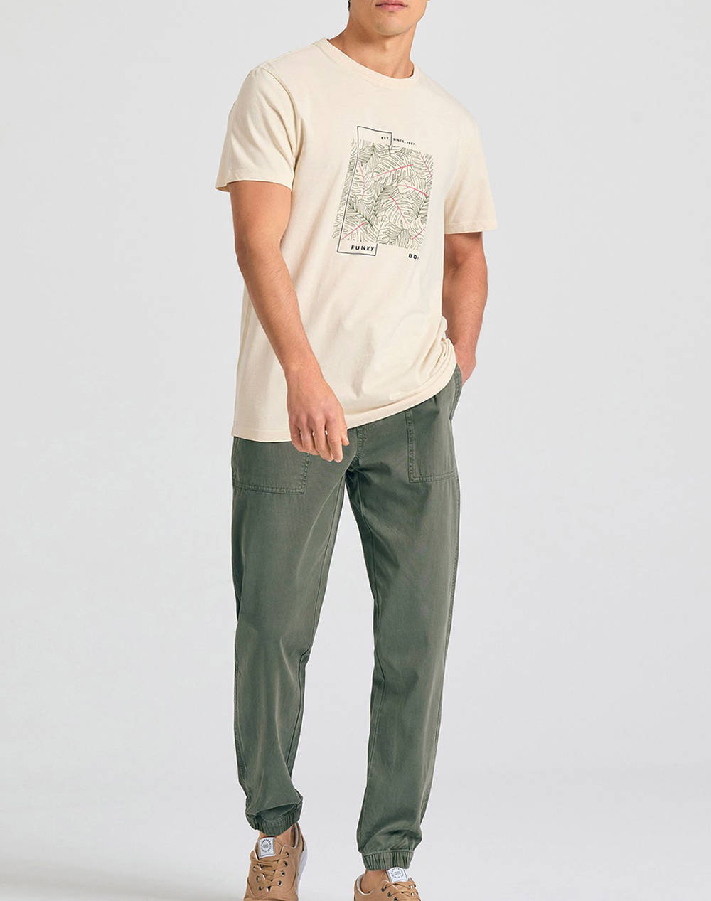 FUNKY BUDHA Pantaloni de barbati Chino