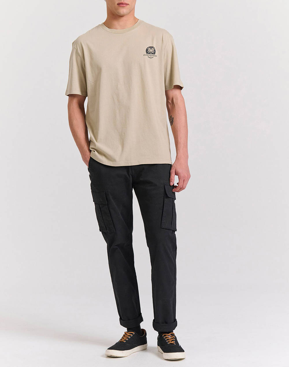 FUNKY BUDDHA Pantaloni de barbati Cargo