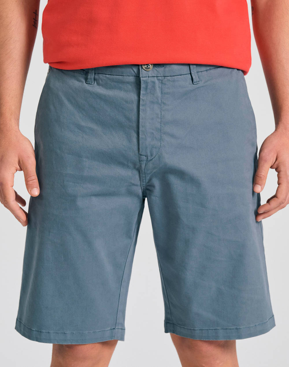 FUNKY BUDDHA Bermude chino de barbati Chino