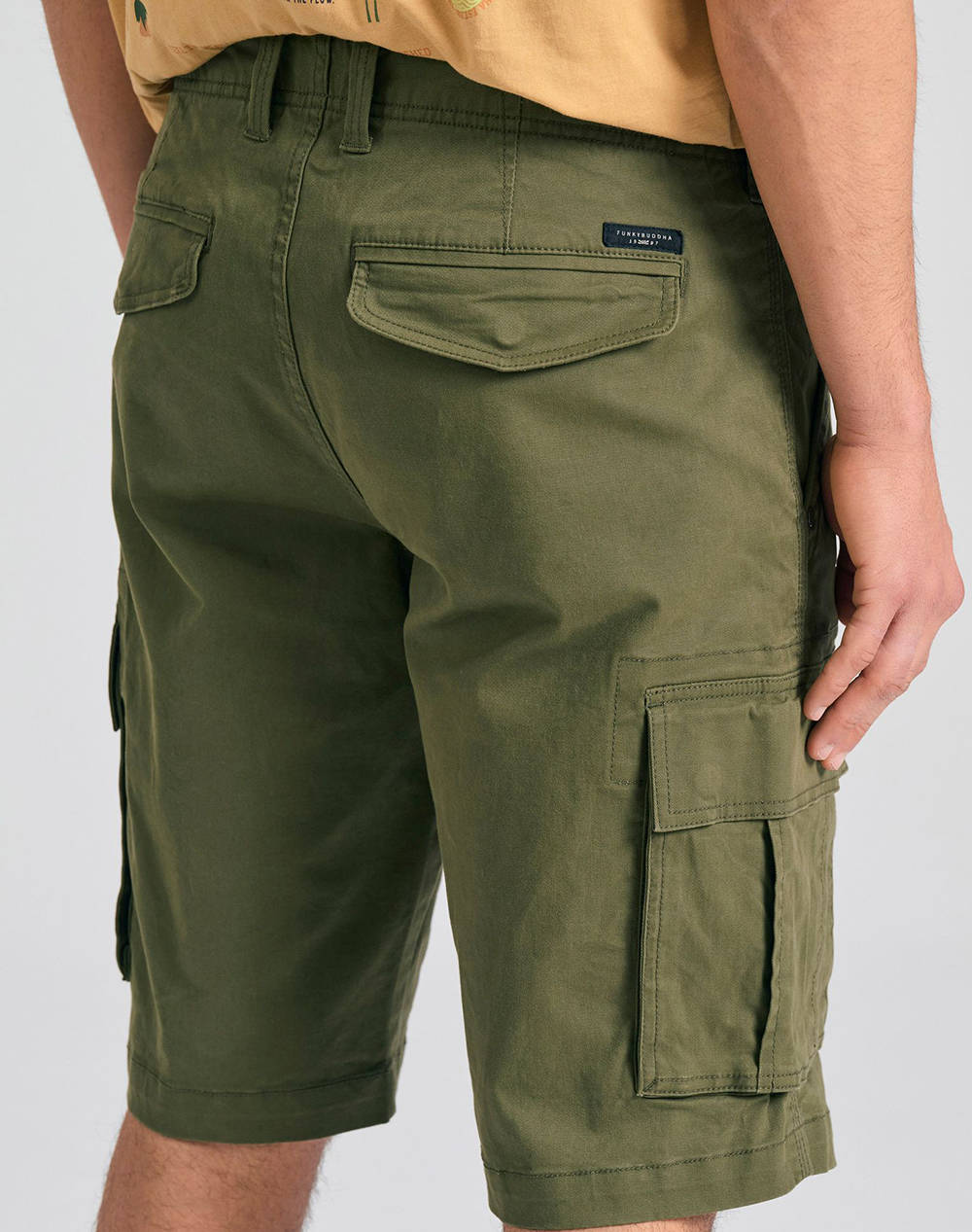 FUNKY BUDHA Pantaloni scurti de barbati Cargo