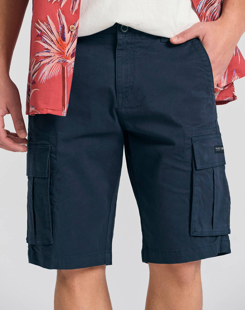 FUNKY BUDHA Pantaloni scurti de barbati Cargo