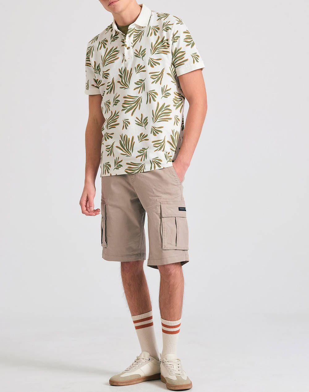FUNKY BUDHA Pantaloni scurti de barbati Cargo