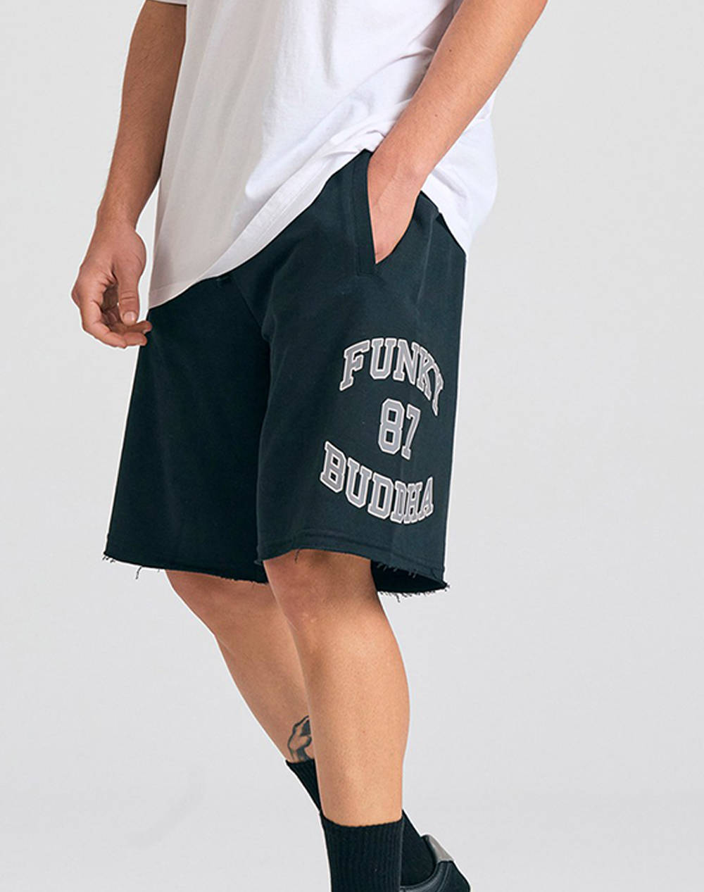FUNKY BUDDHA Pantaloni scurti sport de barbati