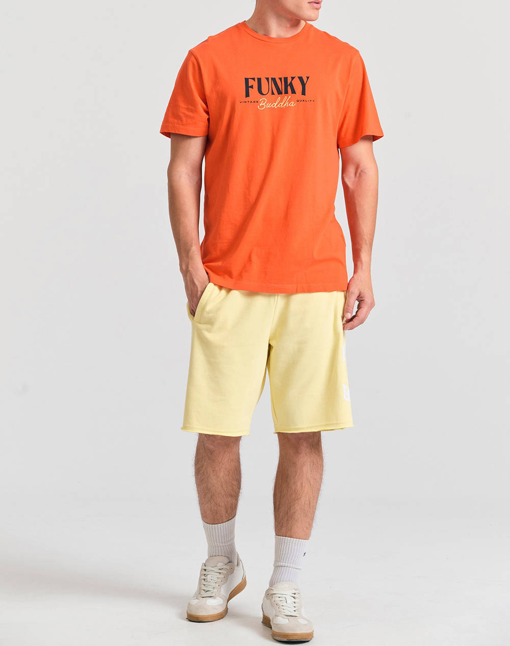 FUNKY BUDDHA Pantaloni scurti sport de barbati