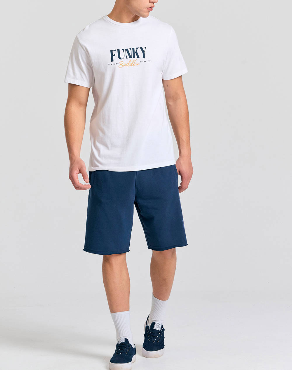 FUNKY BUDDHA Pantaloni scurti sport de barbati