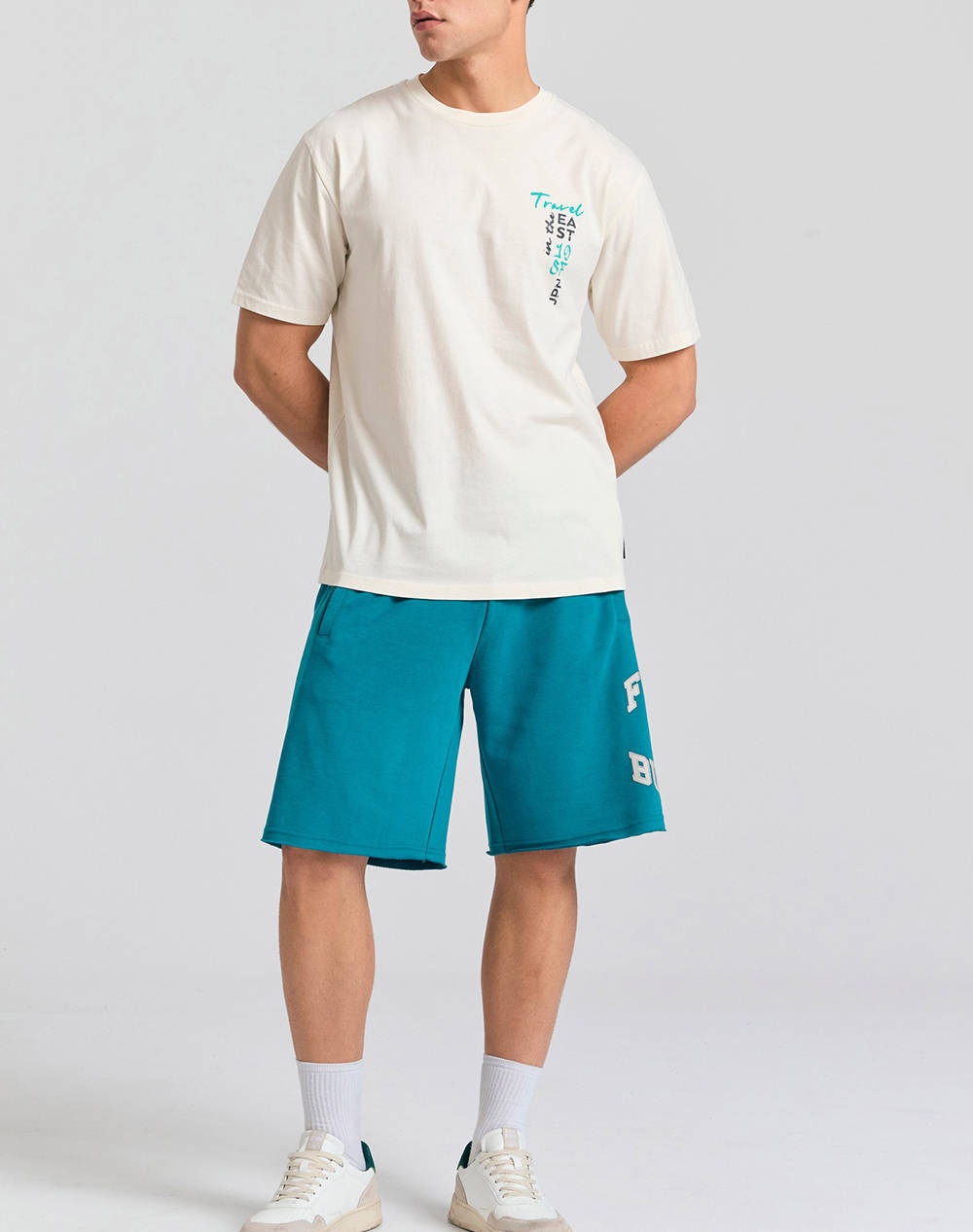 FUNKY BUDDHA Pantaloni scurti sport de barbati