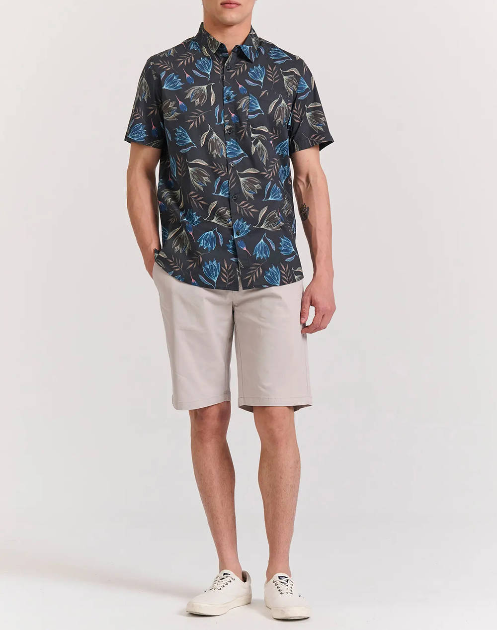 FUNKY BUDDHA Camasa de barbati Cu Maneca Scurta