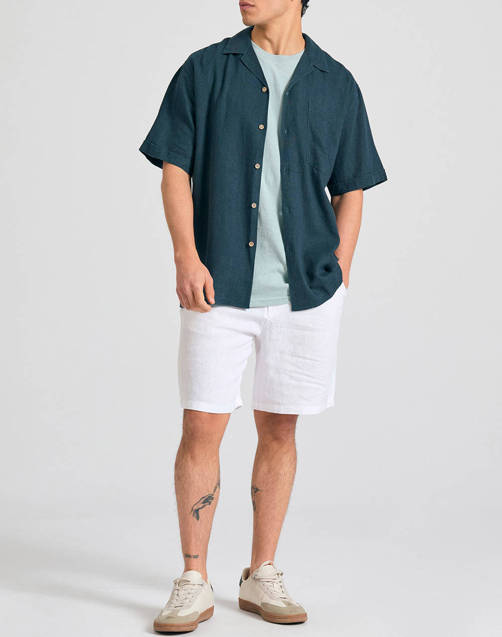 FUNKY BUDDHA Camasa De Barbati Cu Maneca Scurta