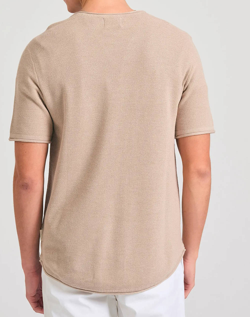 FUNKY BUDHA T-shirt de barbati cu decolteu