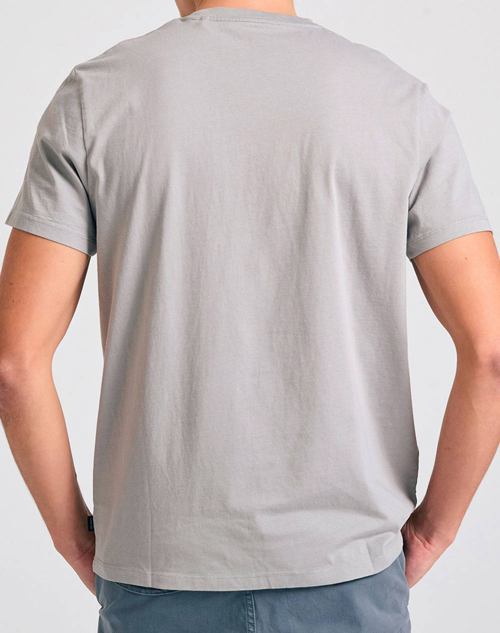 FUNKY BUDDHA Bluza Barbati Maneca Scurta Basic