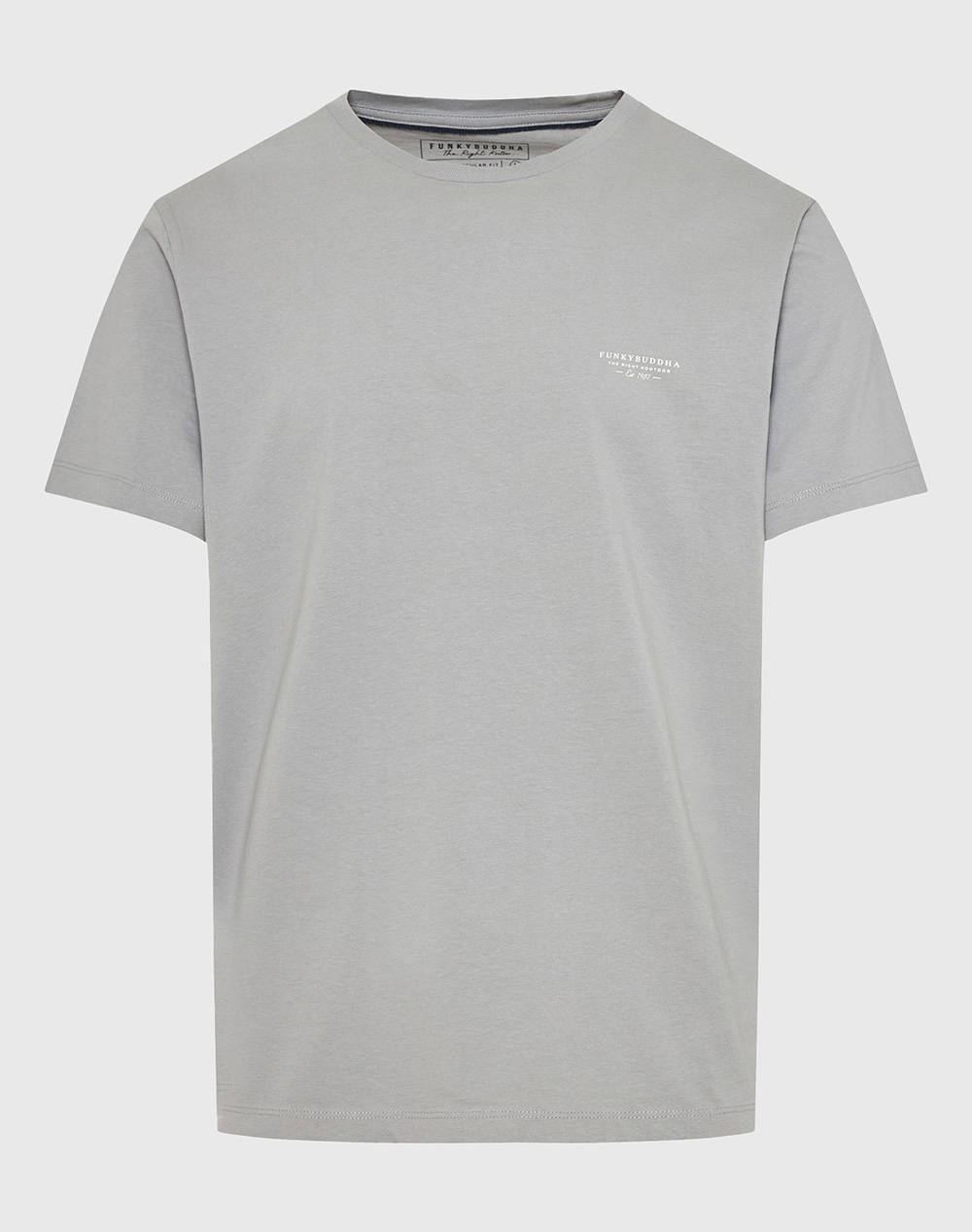 FUNKY BUDDHA Bluza Barbati Maneca Scurta Basic