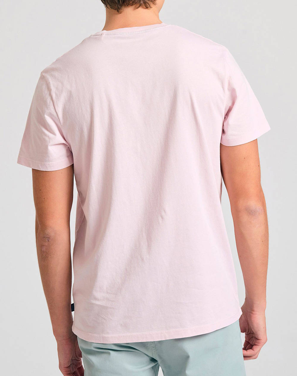 FUNKY BUDDHA Bluza Barbati Maneca Scurta Basic