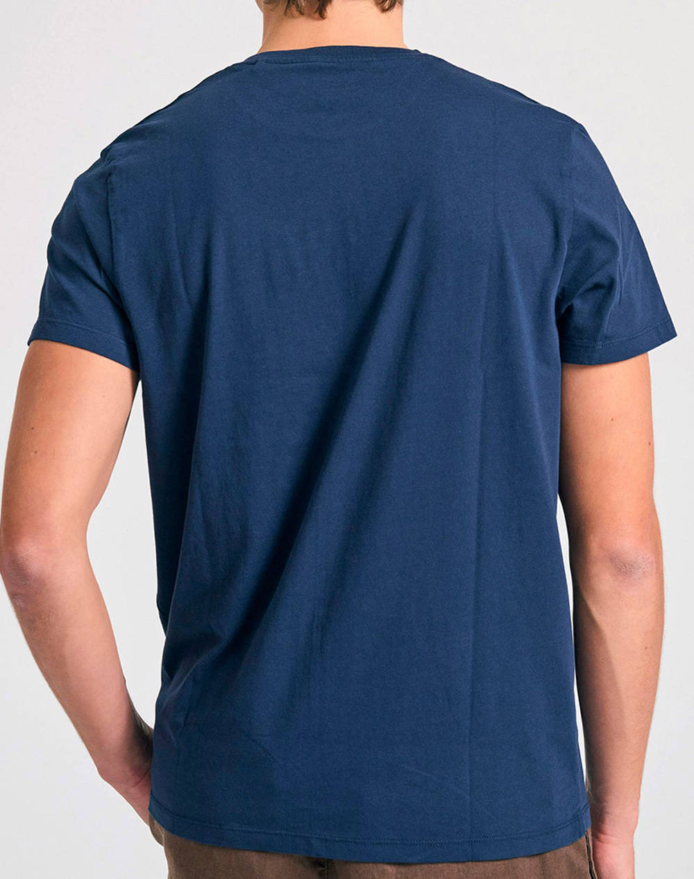 FUNKY BUDDHA Bluza Barbati Maneca Scurta Basic