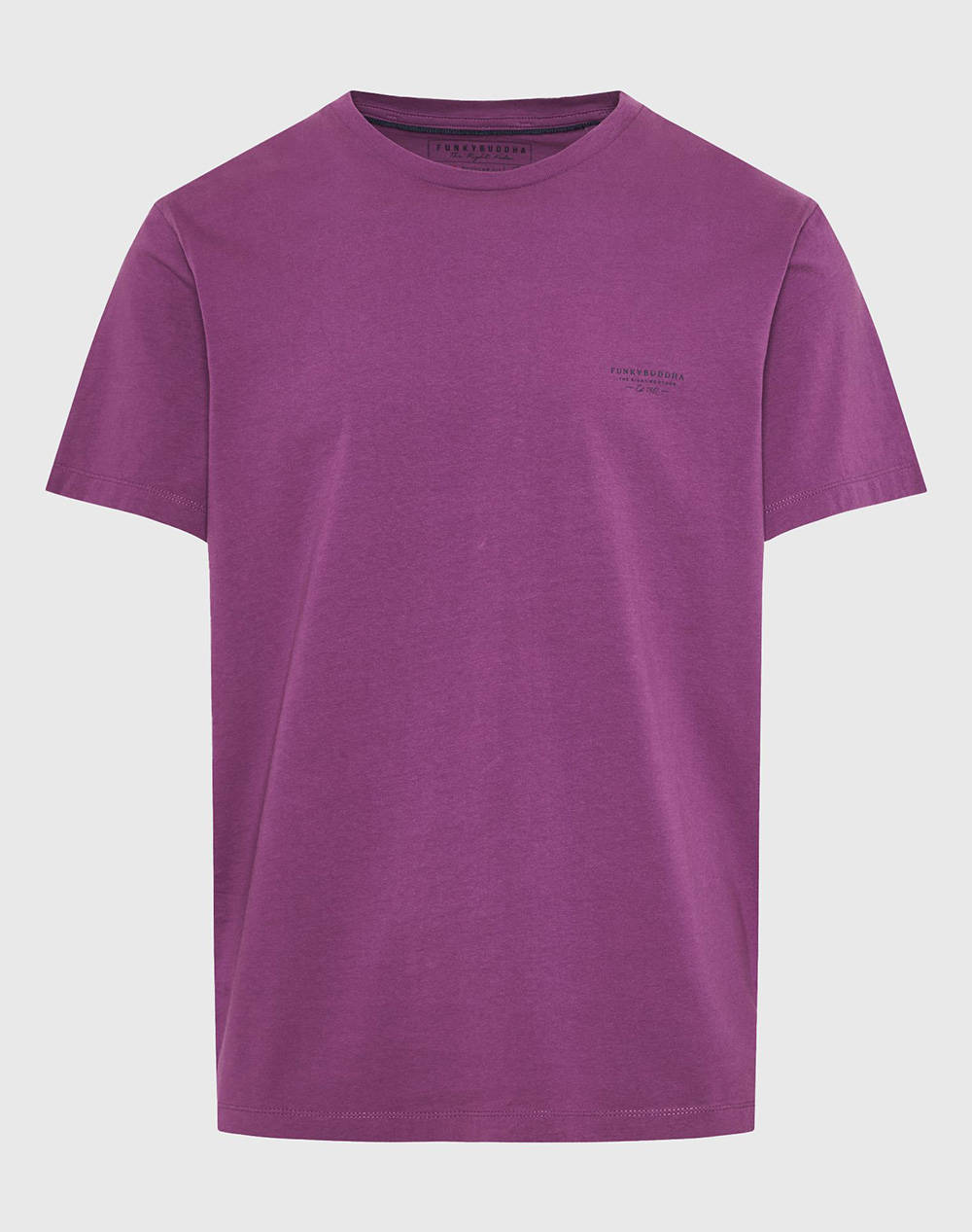 FUNKY BUDDHA Bluza Barbati Maneca Scurta Basic