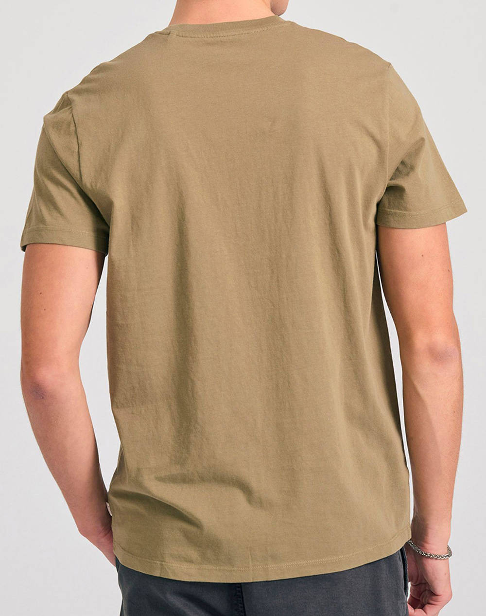 FUNKY BUDDHA Bluza Barbati Maneca Scurta Basic