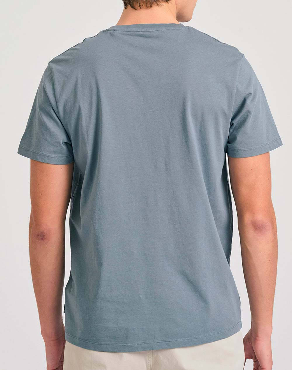FUNKY BUDDHA Bluza Barbati Maneca Scurta Basic