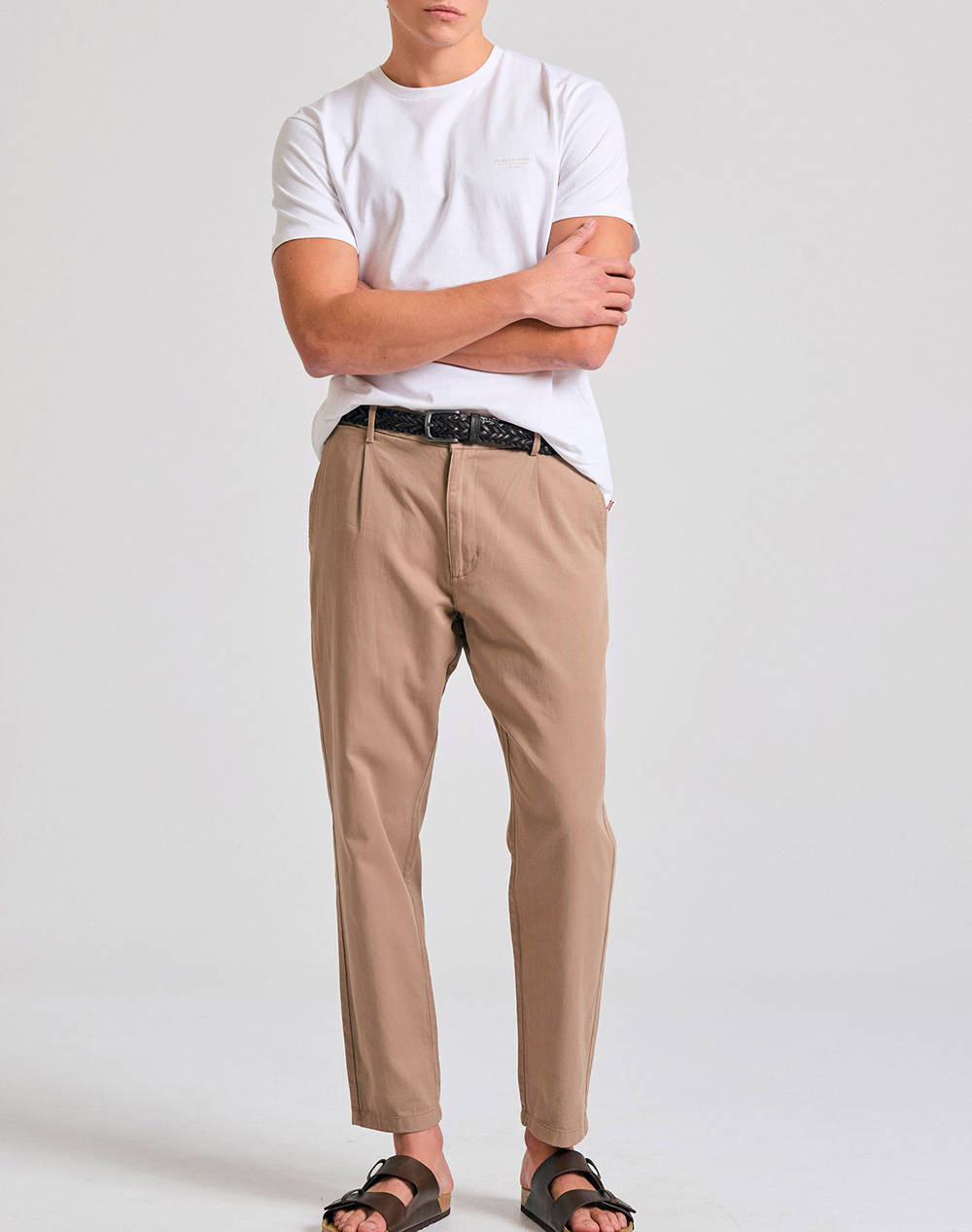 FUNKY BUDDHA Bluza Barbati Maneca Scurta Basic