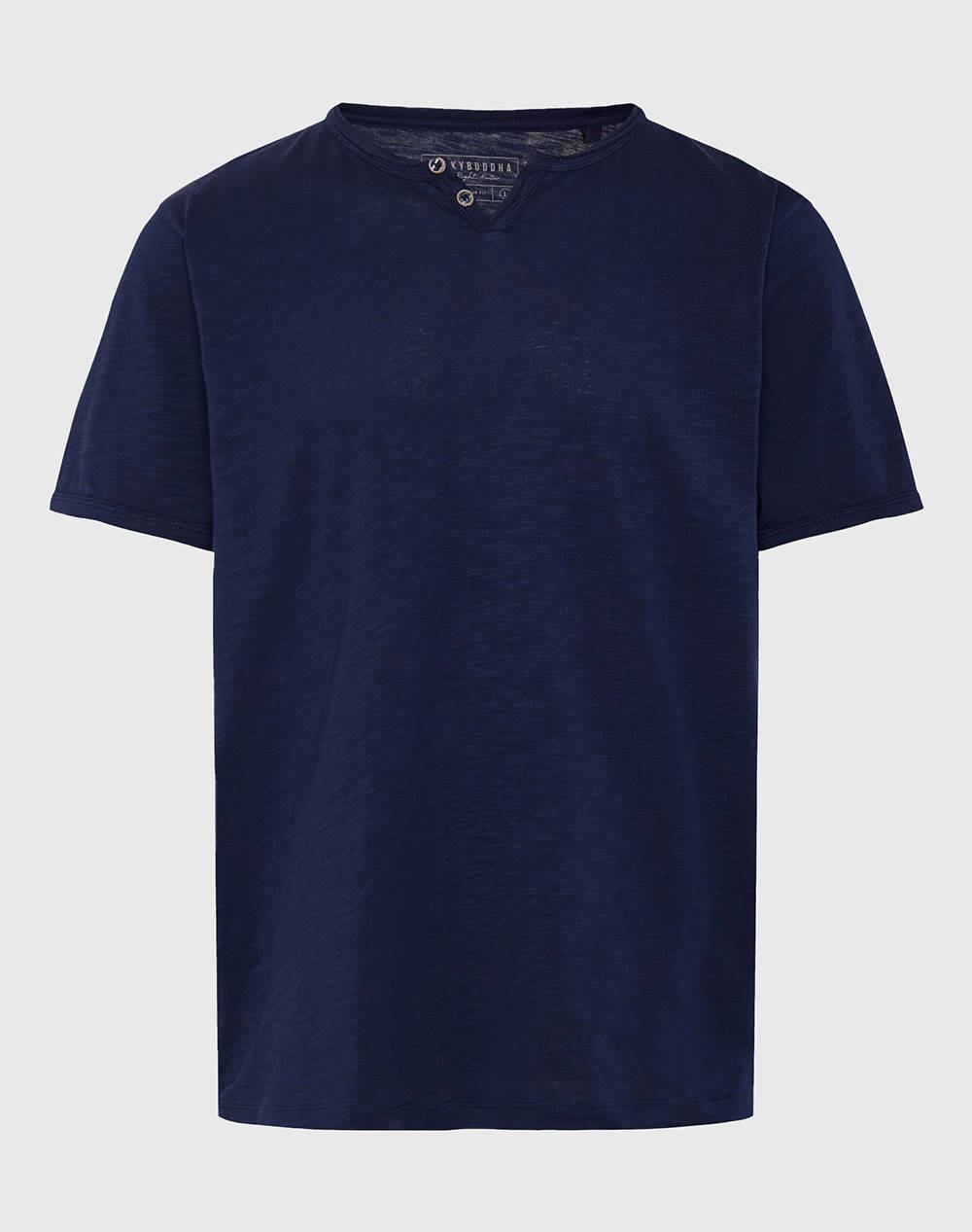 FUNKY BUDDHA Bluza Barbati Maneca Scurta Basic