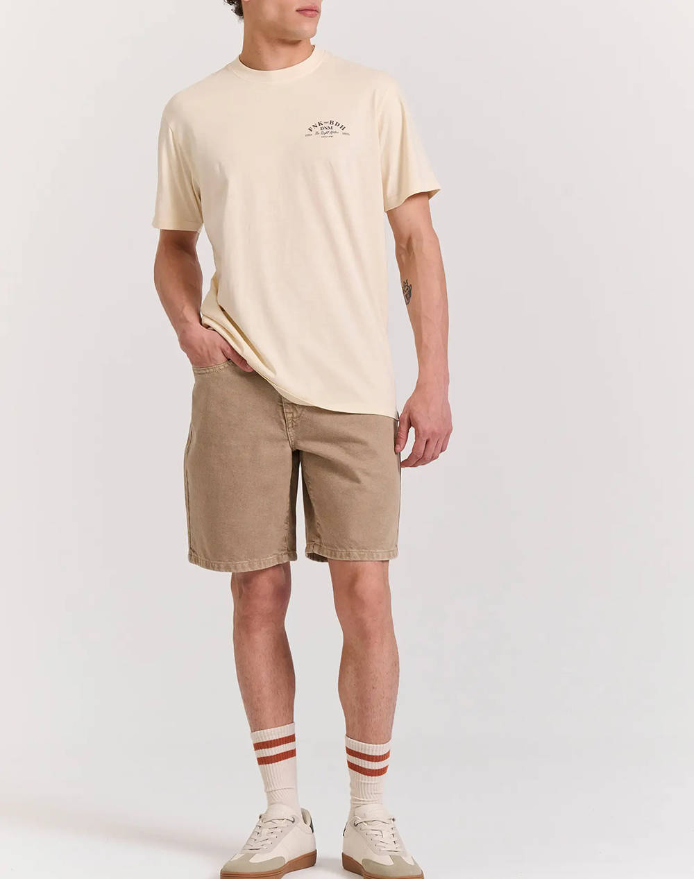 FUNKY BUDDHA Bluza de barbati Maneca Scurta Cu imprimeu