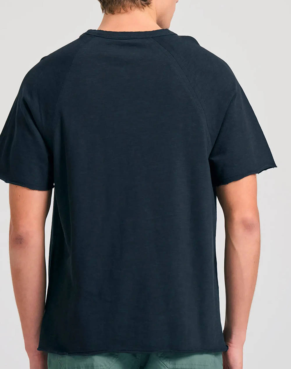 FUNKY BUDDHA Bluza de barbati Maneca Scurta Basic