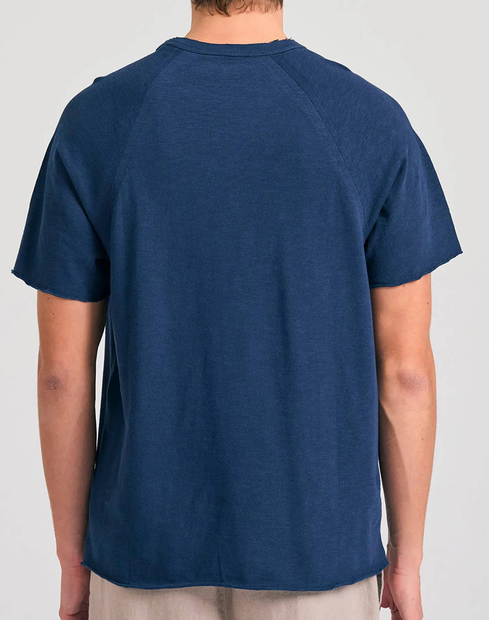 FUNKY BUDDHA Bluza de barbati Maneca Scurta Basic