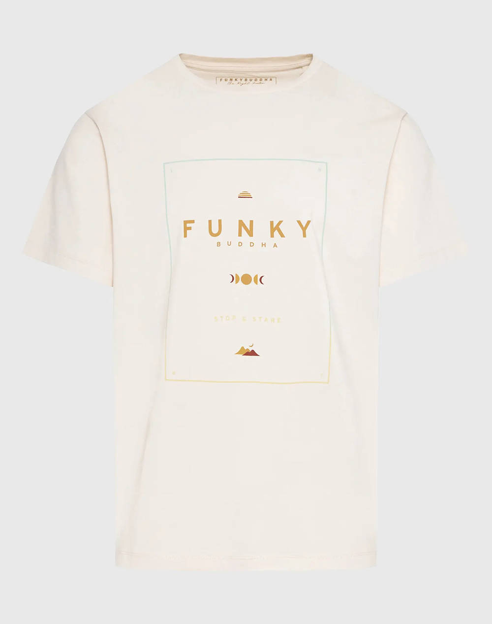 FUNKY BUDDHA Bluza de barbati Maneca Scurta Cu imprimeu